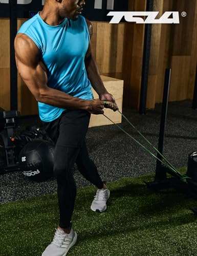 Men's Compression Workout Pants - 3 Pack Set