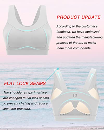 High Impact Racerback Sports Bra for Women