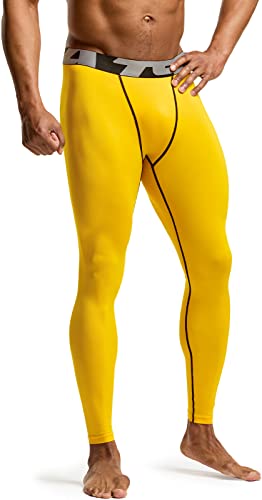 Men's Compression Workout Pants - 3 Pack Set