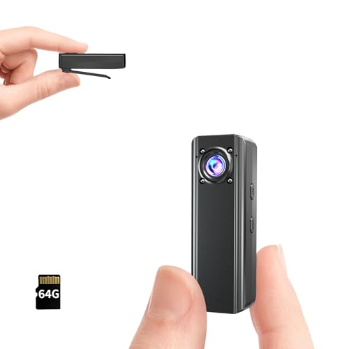 4K HD Mini Body Camera for Travel & Action
