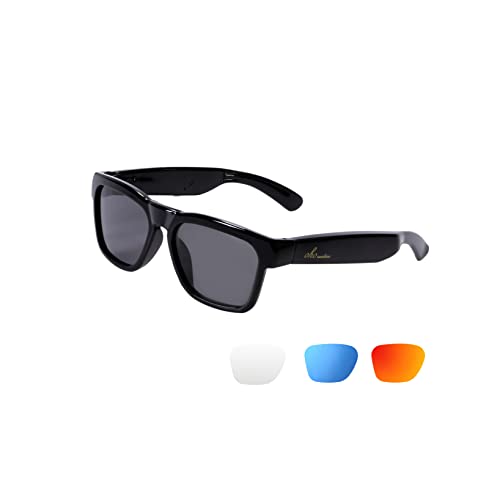 OhO Smart Glasses: Polarized Bluetooth Speaker Sunglasses