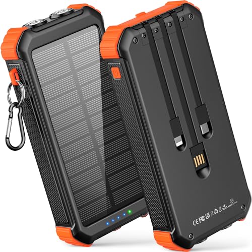 LATIMERIA 45800mAh Solar Power Bank Charger