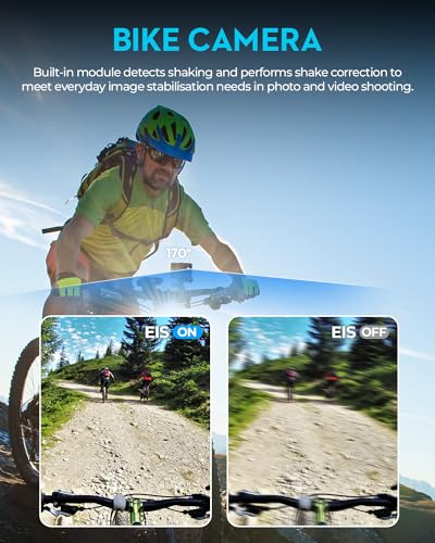 4K Waterproof Action Camera with 64GB SD Card