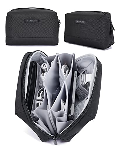 BAGSMART Travel Tech Organizer Pouch - Black
