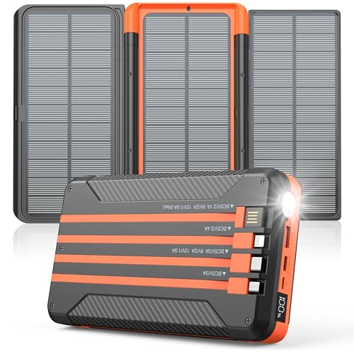 Solar Power Bank 46800mAh with Fast Charging