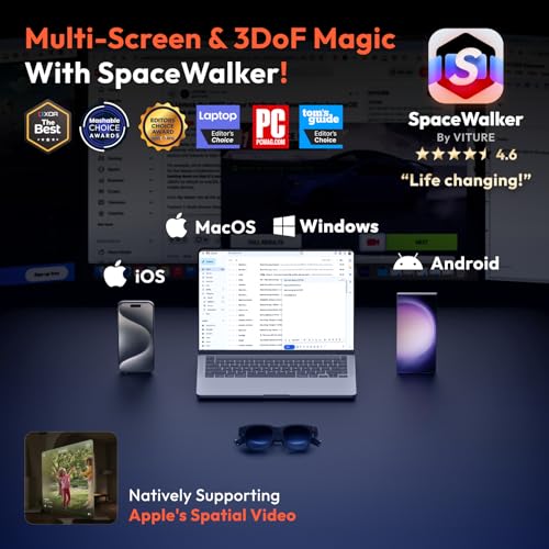 VITURE Pro XR/AR Smart Glasses - UltraClarity Display