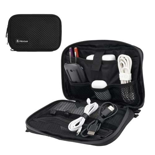 Pelican Portable Tech Organizer Case - Black