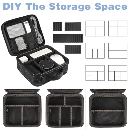 MATEIN Waterproof Tech Organizer Bag - Double Layer