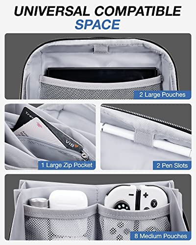 BAGSMART Travel Tech Organizer Pouch - Black