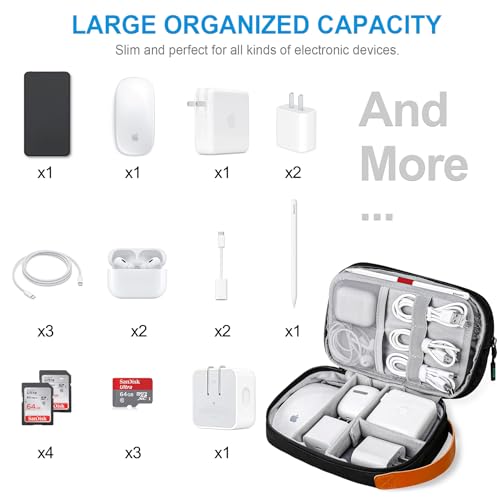 Lacdo Portable Electronic Organizer for Tech Accessories