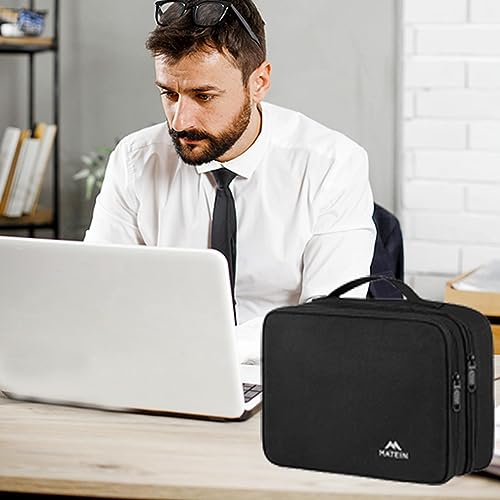 MATEIN Water-Resistant Tech Organizer Travel Case