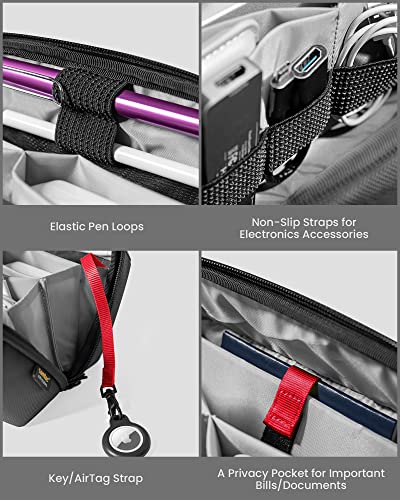 Tech Pouch Organizer for Chargers and Cables