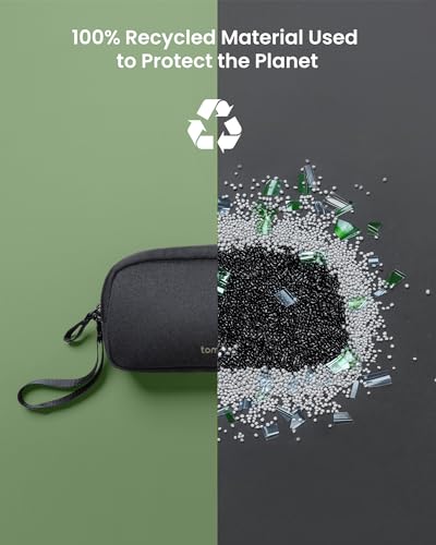 Water-Resistant Tech Organizer Travel Case Pouch