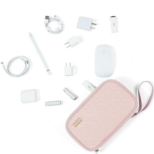 NISHEL Double Layer Travel Tech Organizer Case