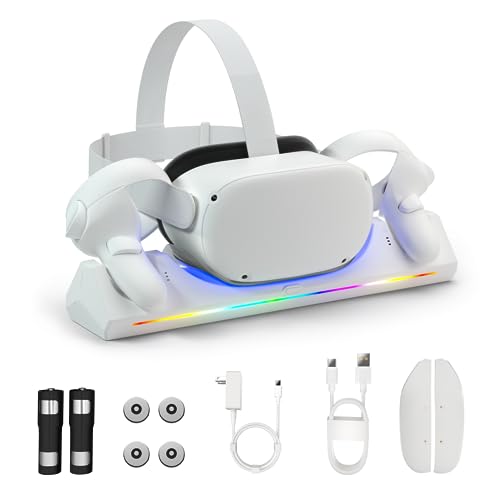 Oculus Quest 2 Magnetic Charging Dock & Batteries