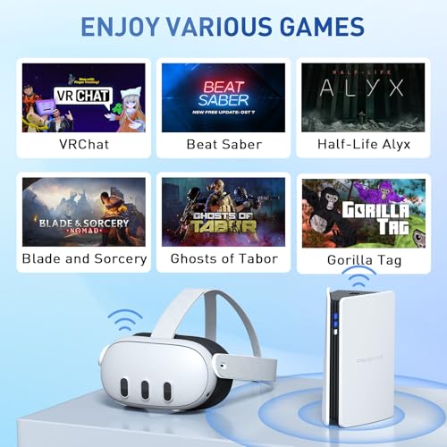 PRISMXR Wireless VR Streaming Link for Meta Quest