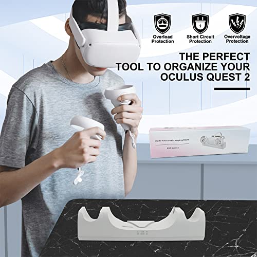 VR Charging Dock for Quest 2 Controllers & Headset