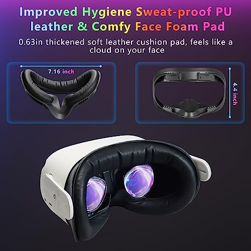 Oculus Quest 2 Face Pad & Cover Replacement