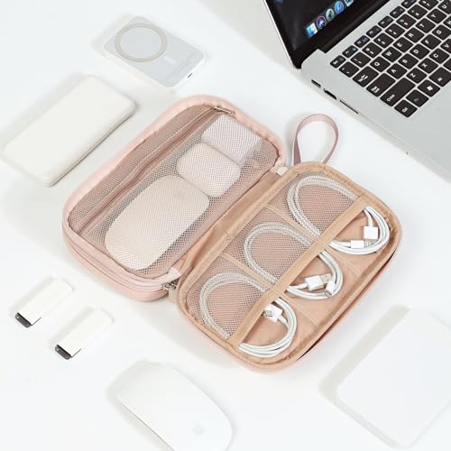 NISHEL Double Layer Travel Tech Organizer Case