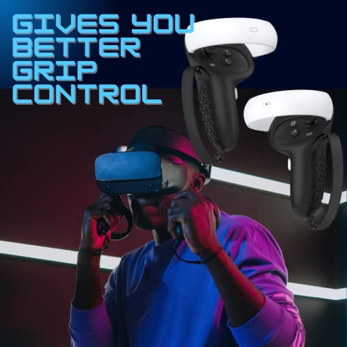 Oculus Meta Quest 2 Controller Grip Covers - Black