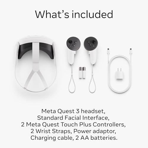 Meta Quest 3: Advanced Mixed Reality Headset 128GB