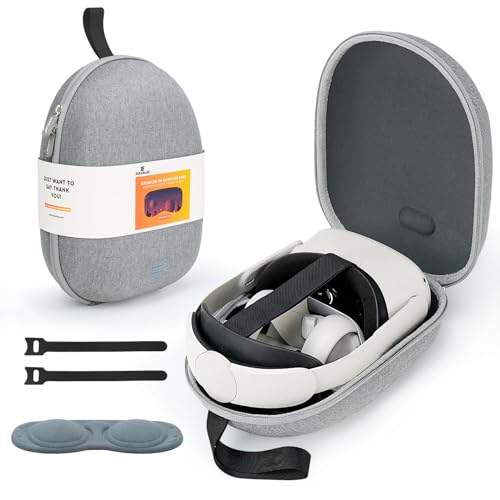 Hard Case for Meta Quest 2/3 & Vision Pro
