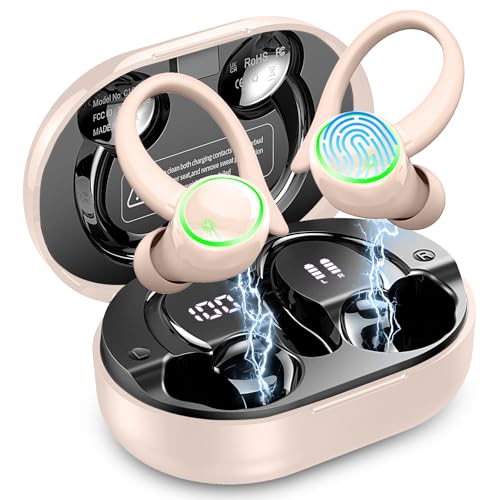 Bluetooth Sports Earbuds with Noise Cancelling Mic