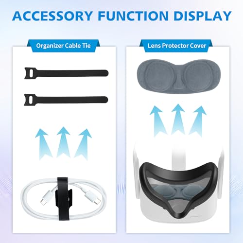 Hard Case for Meta Quest 2/3 & Vision Pro