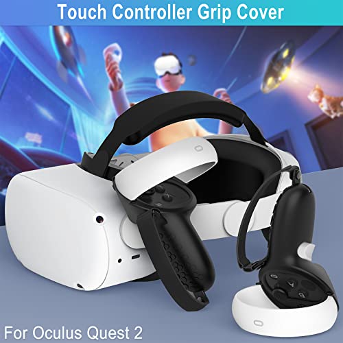 Oculus Meta Quest 2 Controller Grip Covers - Black