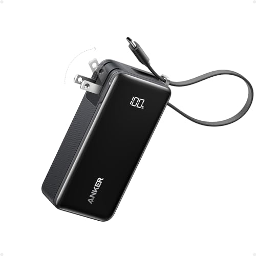 Anker 3-in-1 Portable Charger with USB-C Cable