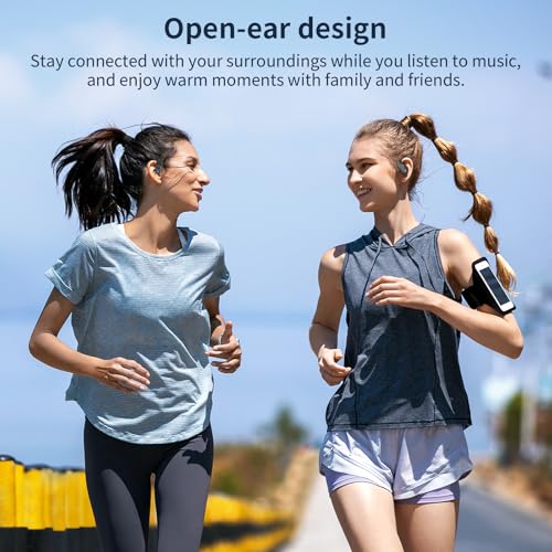 Eigsupia Open Ear Bluetooth Headphones with Display