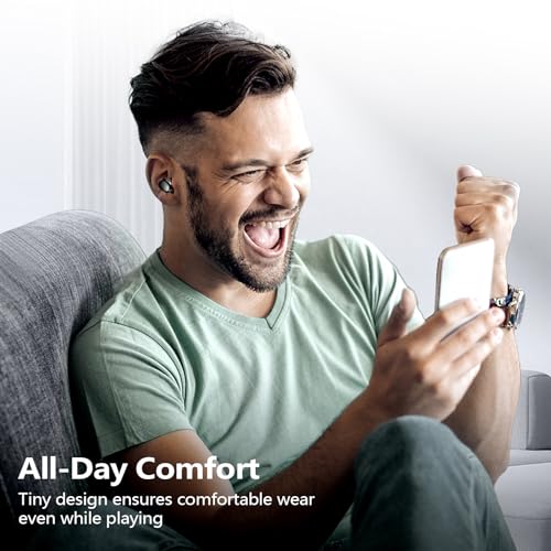 Kurdene Bluetooth 5.3 Wireless Earbuds with Deep Bass