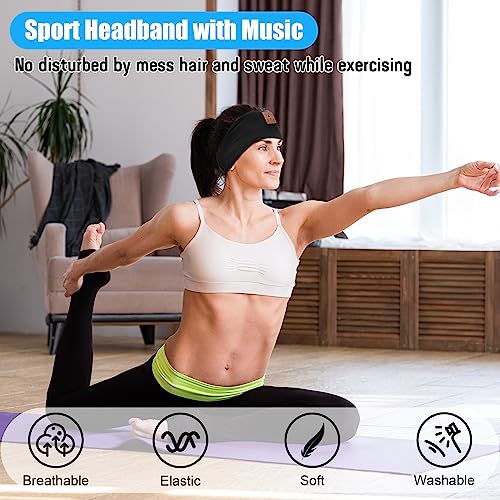 2-Pack Bluetooth Sleeping Headphones Headband for Comfort