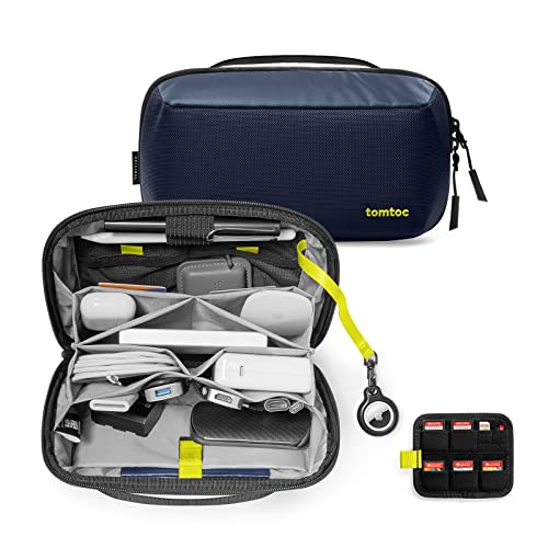 Navy Tech Organizer Pouch for Cables & Accessories