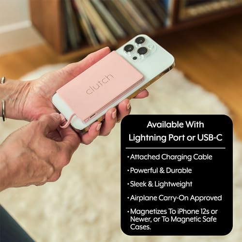 Clutch Pro Portable Charger for iPhone & More