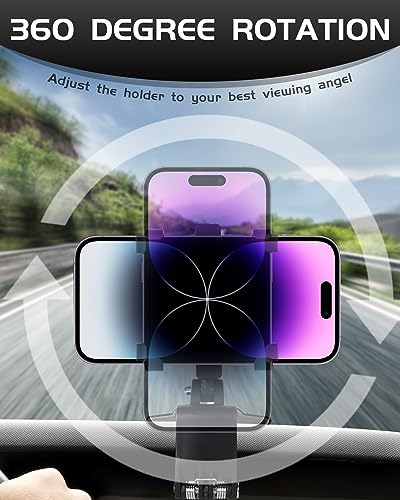 360° Rotating Car Phone Holder for Dashboards