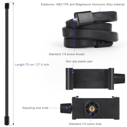 Mippko Flexible Phone Holder for Cart and Treadmill