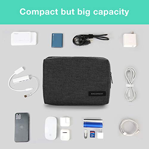 Compact Electronics Organizer Travel Case for Gadgets