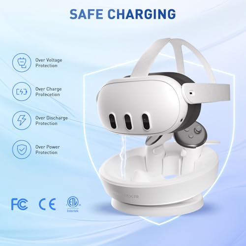 Fast Charging Dock for Meta Quest 3 Controllers