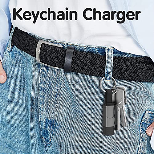 5-in-1 Portable Magnetic Keyring Charging Cable