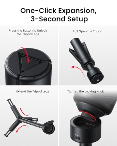 Adjustable Tripod for NEBULA Capsule Power Bank