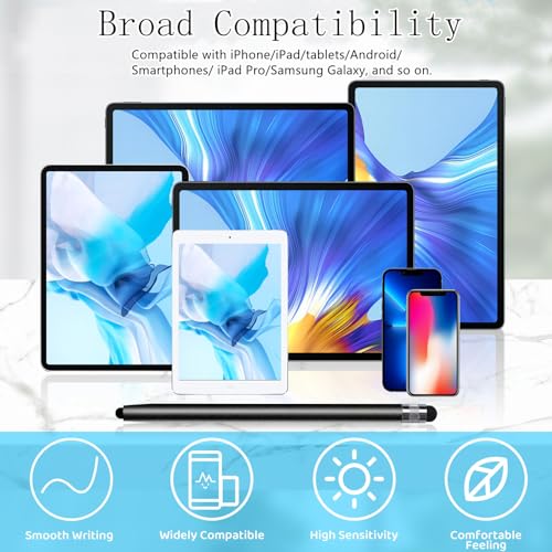 High Sensitivity 4-Pack Touch Screen Stylus Pens