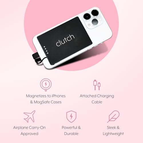 Clutch Pro Portable Charger for iPhone & More