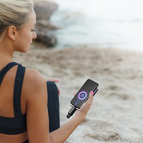 5-in-1 Portable Magnetic Keyring Charging Cable