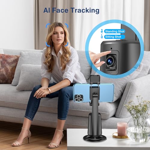 360° Auto Face Tracking Tripod with Remote Control