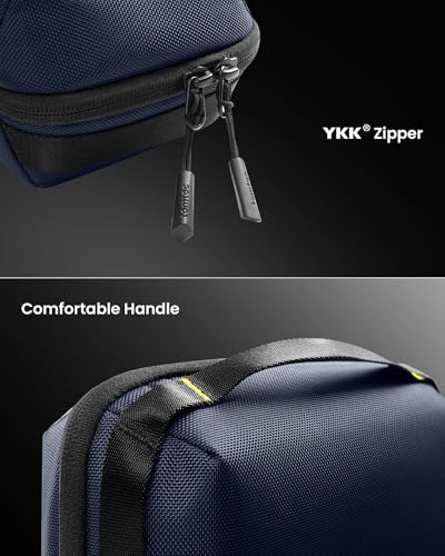 Navy Tech Organizer Pouch for Cables & Accessories