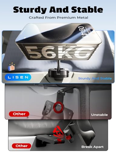 LISEN MagSafe Airplane Phone Holder for Travel