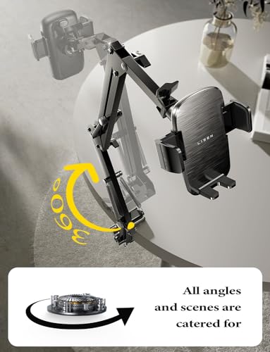 LISEN Gooseneck Phone Holder for Bed and Desk