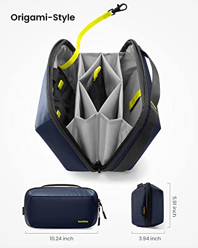 Navy Tech Organizer Pouch for Cables & Accessories