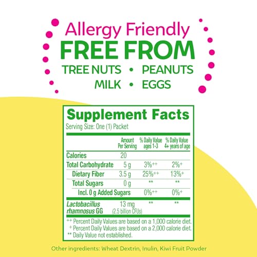 Culturelle Kids Probiotic & Fiber Packets